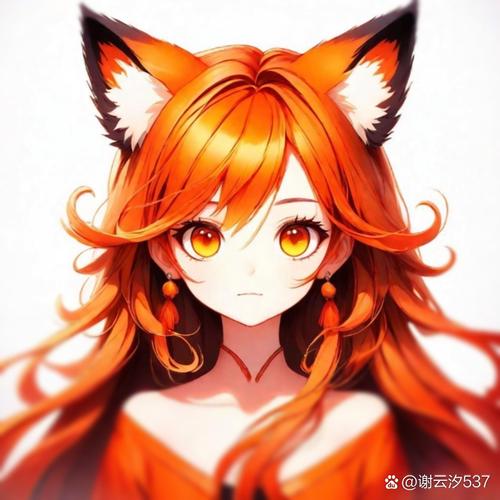 猫系可爱少女头像(萌猫少女头像)